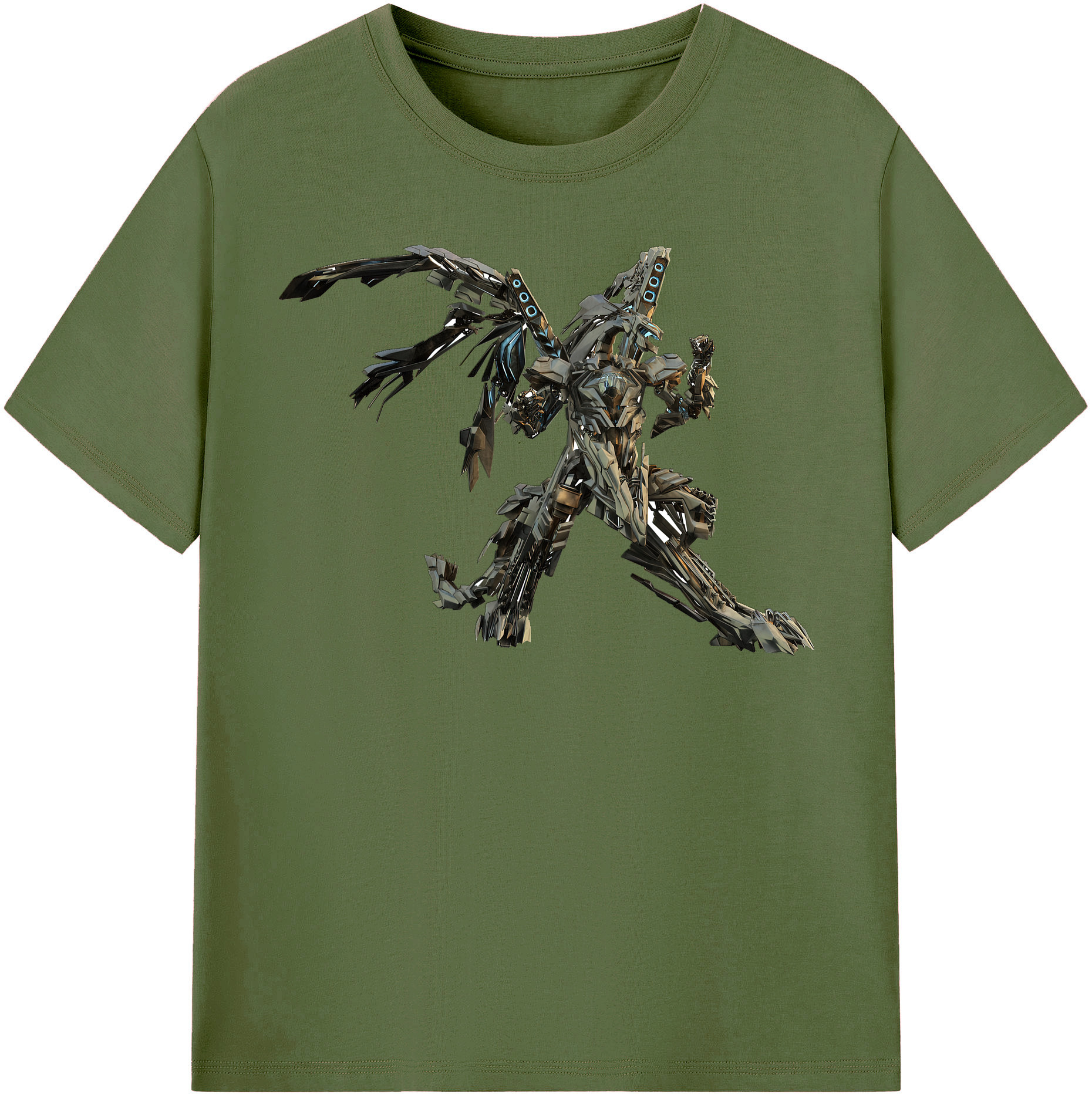 （画像用）  綿100％半袖Tシャツ（フロントプリント）